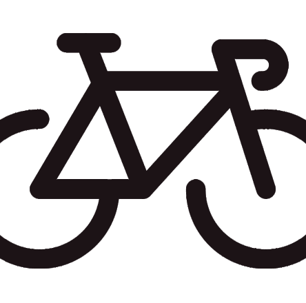 Graphic with bike